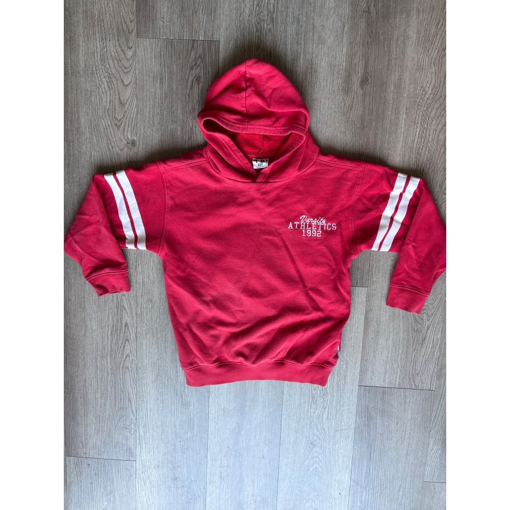 Cotton On Kids Red Varsity Athletics 1992 Hoodie Pullover Size 9-10